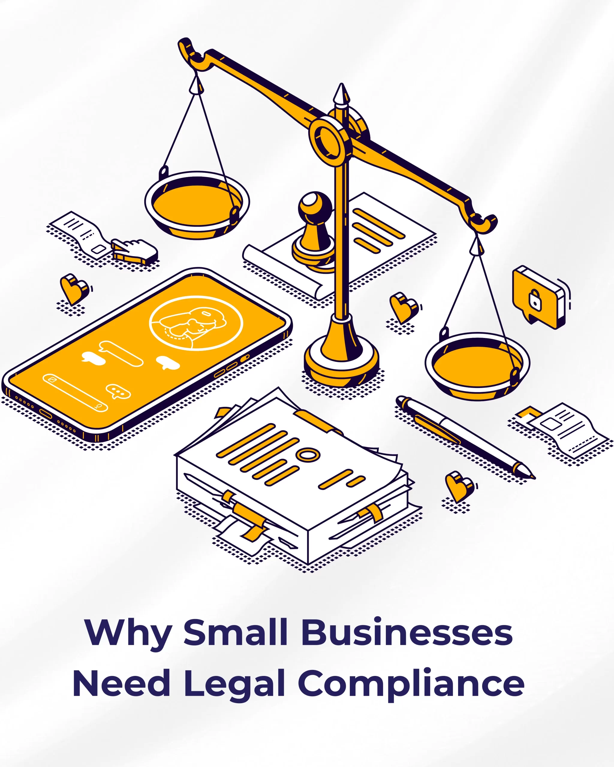 A small business owner consulting with a legal expert about legal compliance documents