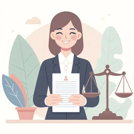 Business owner reviewing employment contract with new employees in India